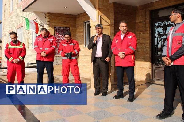 مانور سراسری زلزله و ایمنی در پردیس