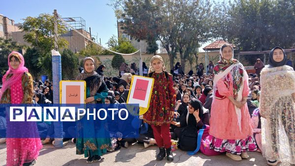 برگزاری جشن هفته تربیت‌بدنی در مدرسه ام‌ابیها 