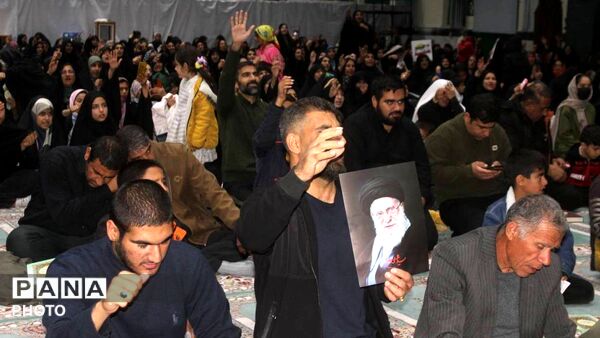 همزمان با اولین شب قدر همبستگی با ولایت در شهرستان مارگون