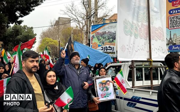 راهپیمایی پرشور مردم ولایتمدار شهرستان شهریار در روز جهانی قدس