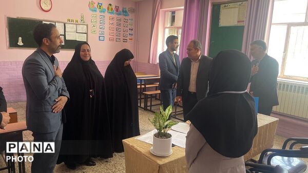 دبستان پنجم مهر میزبان طرح ابتکاری شمسا