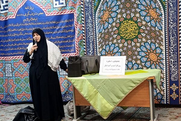 گرامیداشت هفته بسیج در مدارس ناحیه دو شهرری 