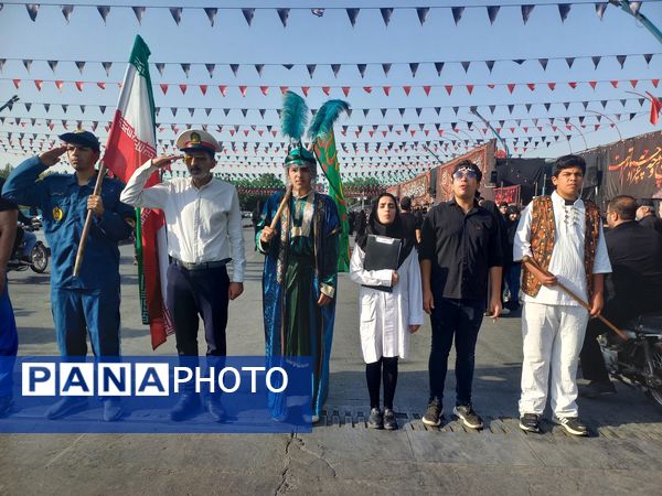 پیاده روی جاماندگان اربعین در اصفهان