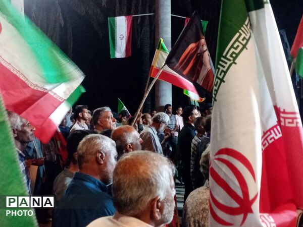 مردم فین هرمزگان با آرمان‌های انقلاب اسلامی