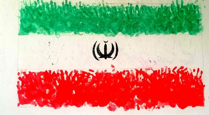 یوم الله ۲۲ بهمن با خلاقیت دانش‌‌آموزان