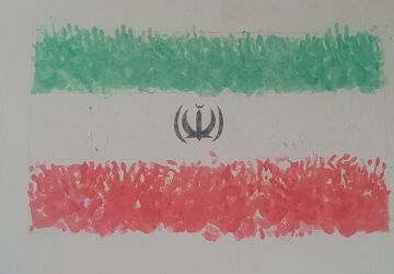 یوم الله ۲۲ بهمن با خلاقیت دانش‌‌آموزان
