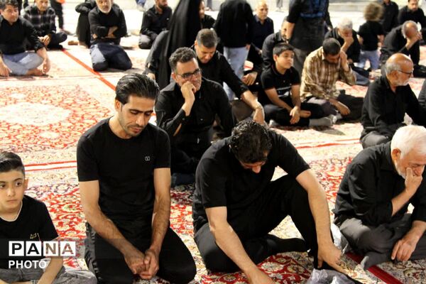 عزاداری پنجمین شب از ماه محرم در زیارتگاه شهید مدرس 