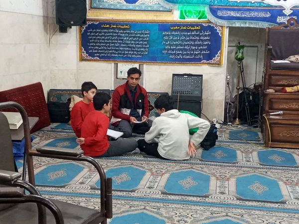 حضور پر شور دانش‌آموزان تهرانی در مراسم معنوی اعتکاف