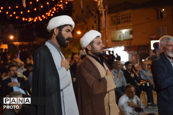 صد و پنجاه و ششمین شب بیعت در میدان امام خمینی(ره) فارسان