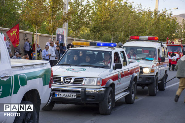 رزمایش «جان‌فدا» در شهرستان محلات
