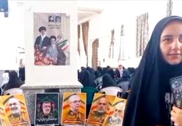 چاراویماق در سوگ اقتدار؛ ادای احترام جامعه فرهنگی و مردمی به شهدای مقاومت