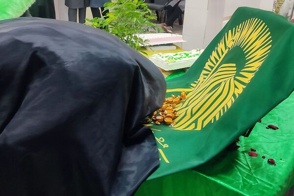 حضور خادمین آستان قدس رضوی در مدرسه شاهد کوثر رباط‌کریم به مناسبت دهه کرامت