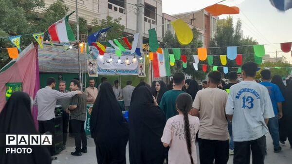 مراسم باشکوه «مهمانی یک کیلو متری غدیر»