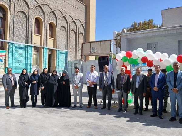  آیین تجدید میثاق دانش‌آموزان هنرستان امام حسن مجتبی (ع) با شهدای غواص دریادل