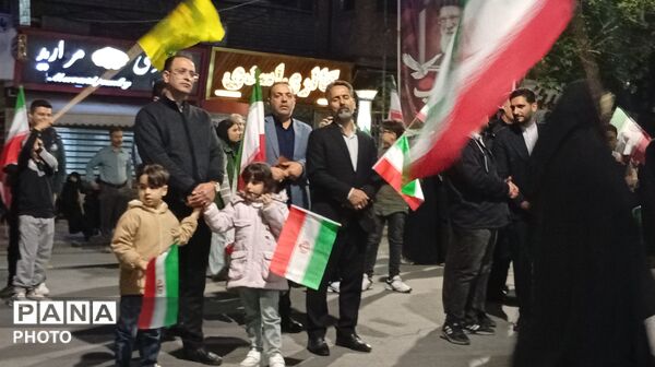 مردم ولایتمدار شهرستان ملایر حضورشان را به رخ جهانیان کشاندند