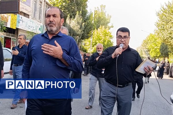 مراسم عزاداری سالروز‌ شهادت امام رضا(ع) در شهرستان اسلام آباد غرب