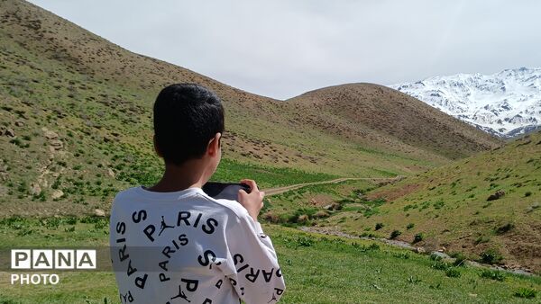 بهار در حومه کوهرنگ