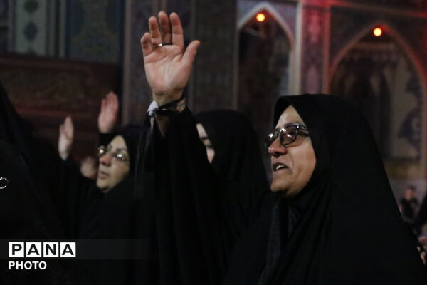 حسینیه حرم مطهر رضوی میزبان عزاداران نیشابوری