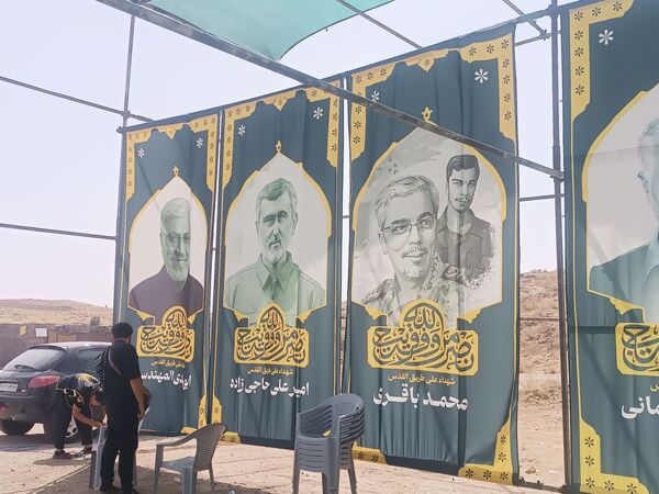 موکبی با رنگ و بوی مقاومت و شهادت 