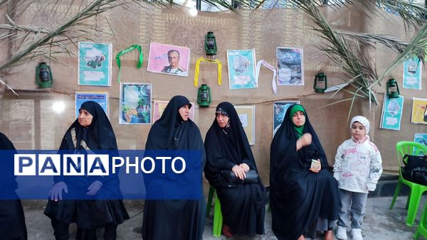 مراسم یادواره شهدا در روستای قراخیل قائمشهر