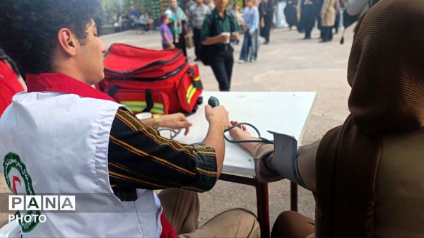 پویش امدادی سلامت در اردوگاه باغرود وارد دومین روز شد