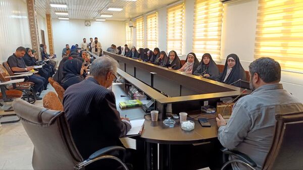 نشست خبری منصور امینی مسئول سازمان سراج کشور با جمعی از خبرنگاران