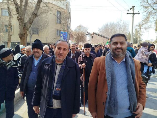 حضور حماسی مردم فلاورجان در راهپیمایی 22 بهمن