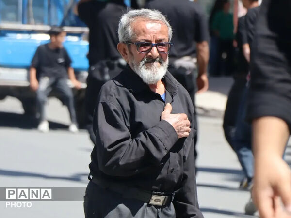حضور مردم قادرآباد در آیین‌های عزاداری محرم