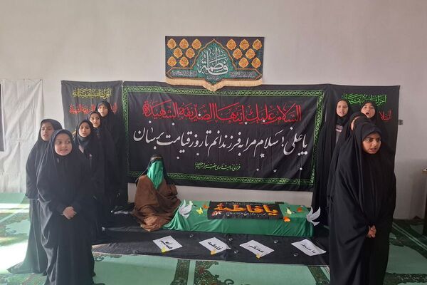 مراسم عزاداری نوگلان فاطمی در فیروزکوه