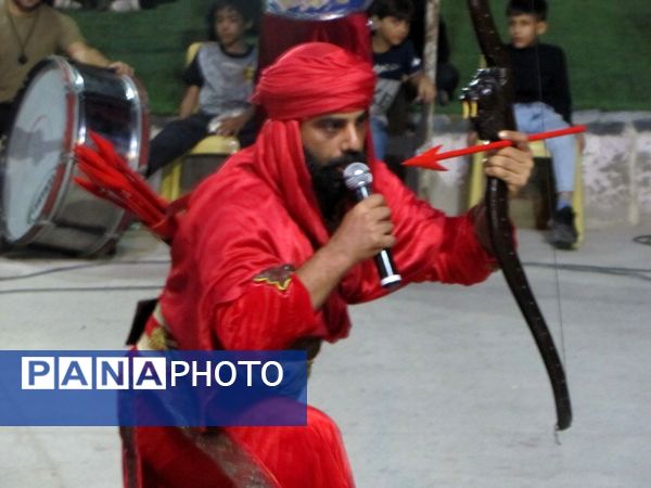 تعزیه خوانی در شهرک شهید بهشتی منطقه ۱۴ تهران در شب‌های محرم