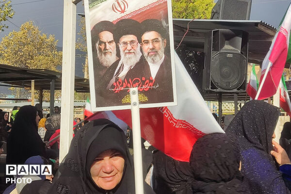  زنگ همبستگی و تجمع حماسی هواداران ایران زمین در لردگان