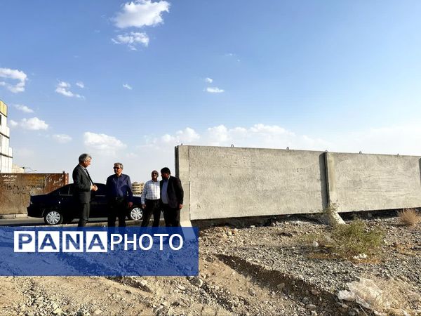 بازدید فرماندار شهرستان کاشمر از پروژه‌های عمرانی آموزش و پرورش شهرستان کاشمر 