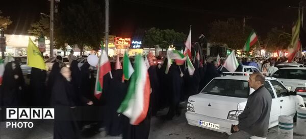 تجمعات شبانه مردمی در بلوار توس مشهد