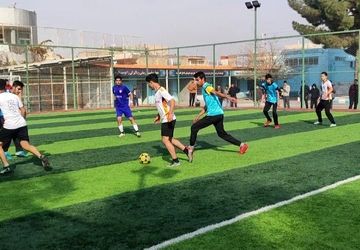 گذری بر فینال مسابقات فوتسال درون مدرسه دبیرستان شاهد ابوذر غفاری 