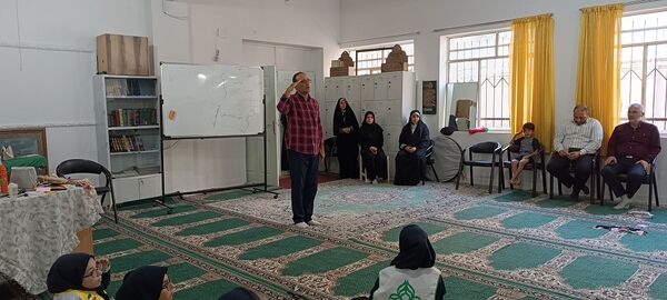 برگزاری اردوی شب مانی سازمان دانش‌آموزی استان البرز 