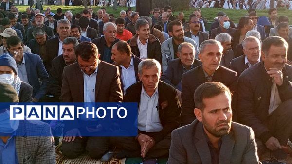 اقامه نماز عید فطر در یاسوج