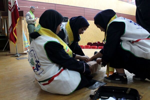 بزرگداشت سالروز تأسیس سازمان دانش‌آموزی در آمل