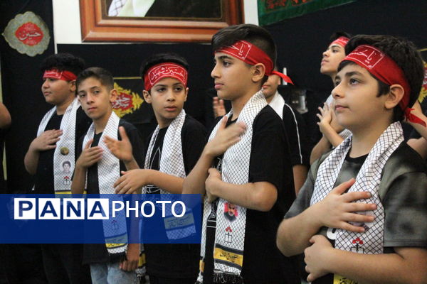 سوگواره احلی من العسل در گلوگاه 