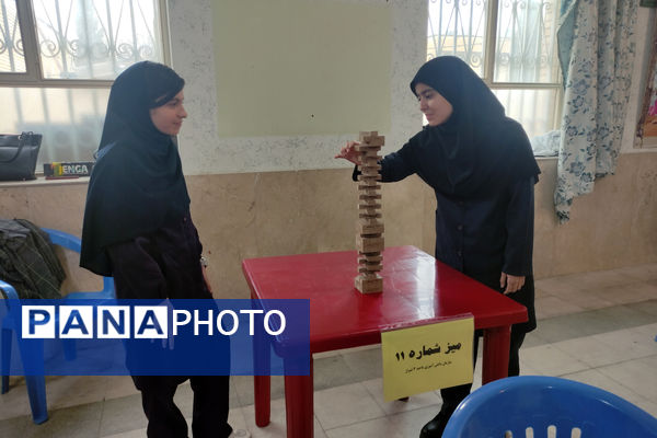 برگزاری مسابقات بازی فکری رشته جنگا ناحیه 4 شیراز