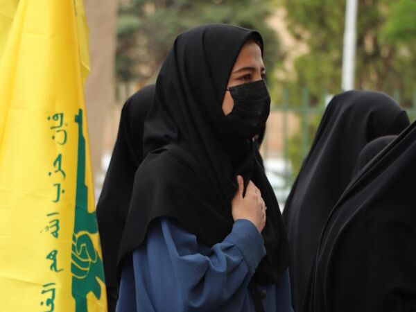 غرش خشم انقلابی دانشجویان دانشگاه آزاد مشهد علیه صهیونیسم و فریاد همبستگی با غزه