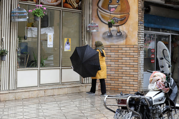 باران نوروزی در آباده