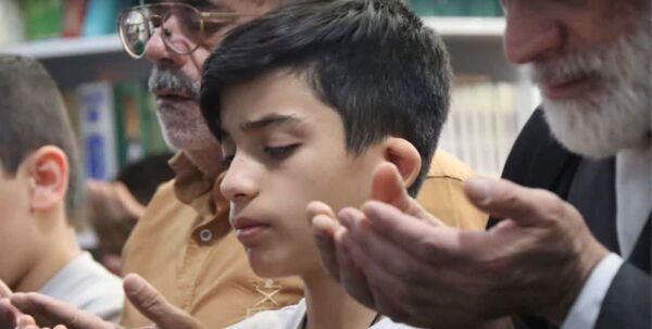 حال و هوای دانش آموزان معتکف در مسجد امام خمینی (ره) جاهد شهر مشهد مقدس 