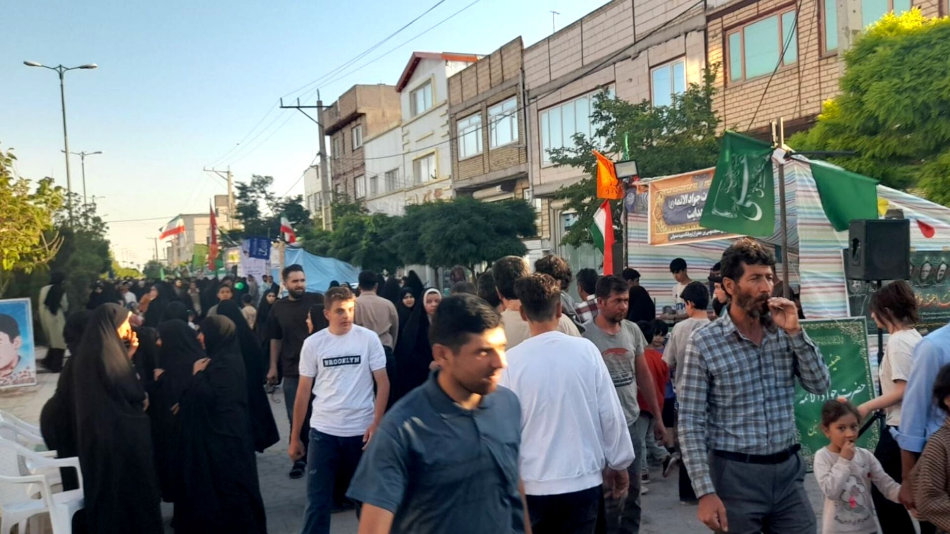 مراسم باشکوه «مهمانی یک کیلو متری غدیر»