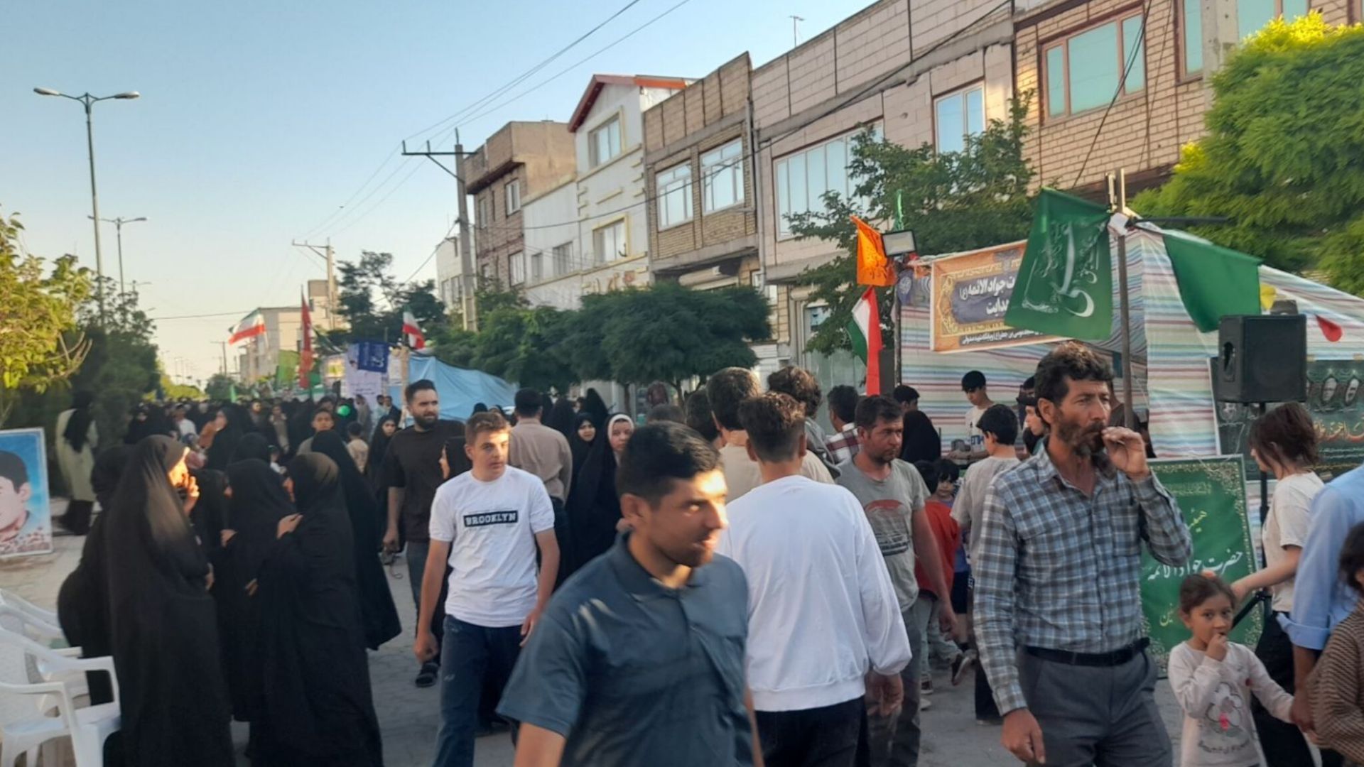 مراسم باشکوه «مهمانی یک کیلو متری غدیر»