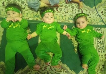 همایش شیرخوارگان حسینی در خرم‌آباد 