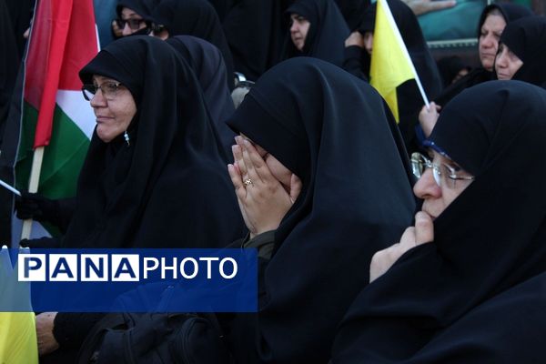 مردم استان البرز جنایت بزرگ رژیم صهیونیستی را علیه شهیدان مقاومت محکوم کردند