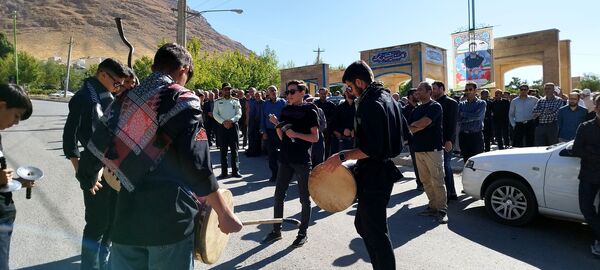 تشییع پیکر پاک و مطهر شهید مختار مرشدی در شهرستان فریدونشهر