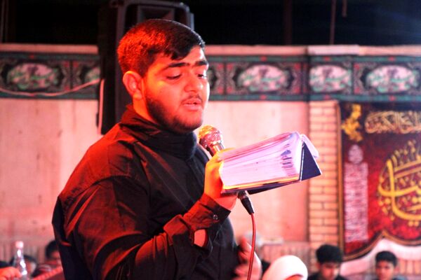 مراسم اَحلی مِنَ العَسَل در شهرستان بم 