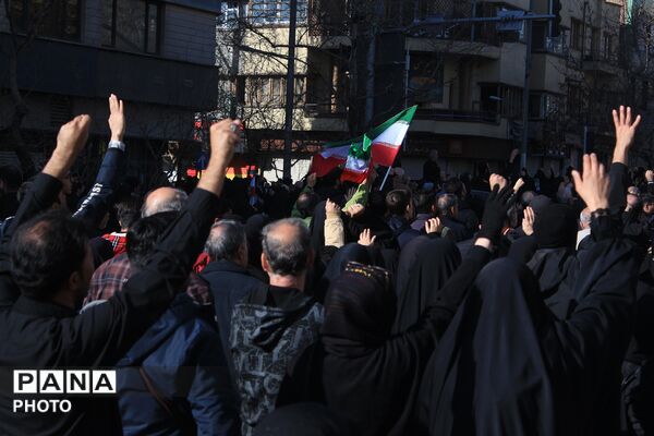 تهران در سوگ رهبر شهید انقلاب
