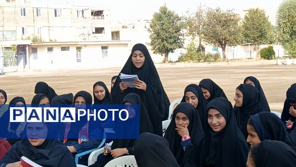 برگزاری اردوی طرح تمشک در شهرستان لردگان